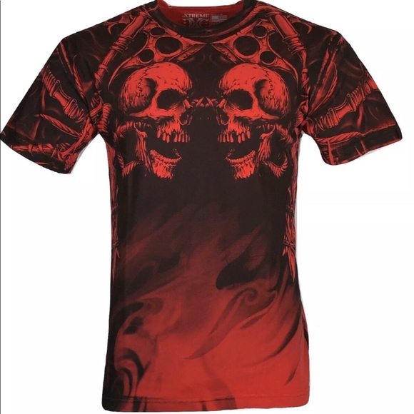 XTREME COUTURE by AFFLICTION Men T-Shirt NORSE GOD - Picture 1 of 8